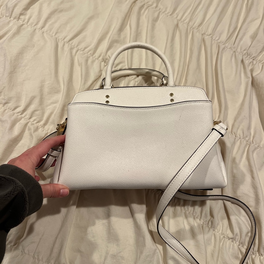 Coach Lillie Carryall Leather Handbag - Picture 3 of 4